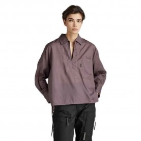 риза,с,дълъг,ръкав,дамски,блузи,дамски,ризи,g,star,bowling,long,sleeve,shirt,dark,taupe,fungi,(red)