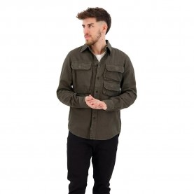 Риза с дълъг ръкав G-Star Container Pocket Regular long sleeve shirt - Green (Cloack Gd) риза,с,дълъг,ръкав,мъжки,ризи,g,star,container,pocket,regular,long,sleeve,shirt,green,(cloack,gd)