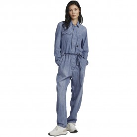 гащеризон,дамски,гащеризони,g,star,denim,jumpsuit,blue