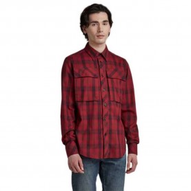 карирана,риза,мъжки,ризи,g,star,navy,seal,regular,long,sleeve,shirt,red,(chateaux,red,carter,check)