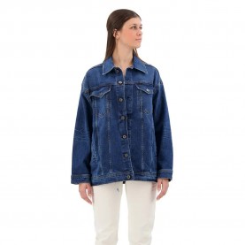 Яке G-Star Oversized denim jacket - Blue (Faded Stone) яке,дамски,якета,и,палта,g,star,oversized,denim,jacket,blue,(faded,stone)