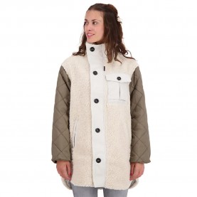 яке,дамски,якета,и,палта,g,star,teddy,mix,jacket,ecru,(beige)