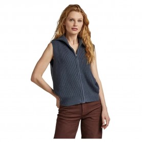 Потник G-Star Zip vest - Blue (Fantem Blue) потник,дамски,жилетки,g,star,zip,vest,blue,(fantem,blue)