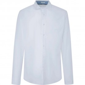 риза,с,дълъг,ръкав,мъжки,ризи,pepe,jeans,frank,long,sleeve,shirt,white