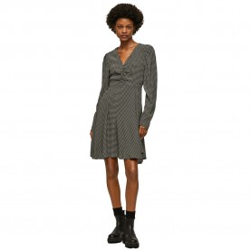 рокля,дамски,поли,и,рокли,pepe,jeans,leonor,long,sleeve,dress,black