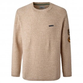блуза,мъжки,пуловери,pepe,jeans,marcos,sweater,beige