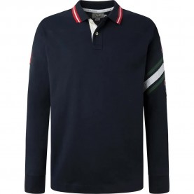 мъжки,блузи,с,яка,pepe,jeans,nachin,long,sleeve,polo,black
