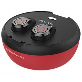 слушалки,слушалки,prixton,oyster,200,tws,wireless,earphones,black,(black,red)