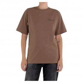тениска,дамски,тениски,replay,w3698a.000.23188p,short,sleeve,t,shirt,brown,(safari)