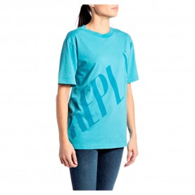 тениска,дамски,тениски,replay,w3698b.000.22658m,short,sleeve,t,shirt,blue,(powder,poll)