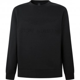 блуза,мъжки,пуловери,hackett,amr,embossed,sweatshirt,black