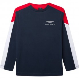 тениска,детски,тениски,hackett,amr,multi,long,sleeve,t,shirt,navy,red,(blue)