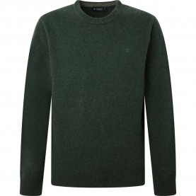 блуза,мъжки,пуловери,hackett,lambswool,sweater,green,(peat)