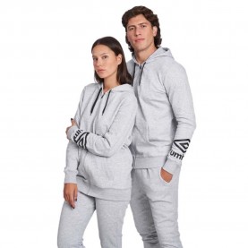 блуза,дамски,блузи,umbro,fw,terrace,full,zip,sweatshirt,grey,marl,(grey)