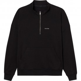 блуза,мъжки,пуловери,calvin,klein,quarter,full,zip,sweatshirt,black