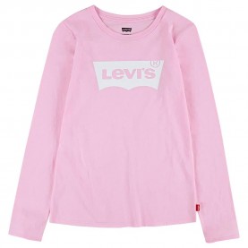 тениска,детски,тениски,levi´s,®,batwing,long,sleeve,t,shirt,pink,(roseate,spoonbill)