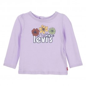 тениска,детски,тениски,levi´s,®,graphic,long,sleeve,t,shirt,purple,(pastel,lilac)