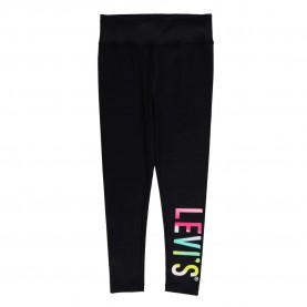 детски,клинове,levi´s,®,high rise logo knit,leggings,black,(black)