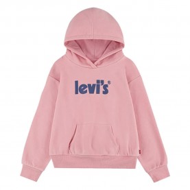суичър,детски,блузи,levi's®,poster logo,hoodie,pink