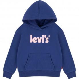 суичър,детски,блузи,levi's®,poster logo,hoodie,blue