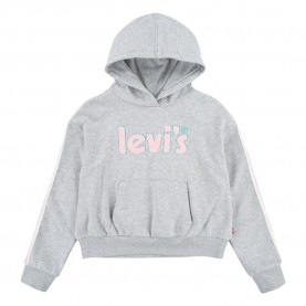суичър,детски,блузи,levi's®,pullover with tapin,hoodie,grey
