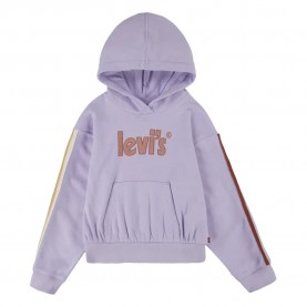 суичър,детски,блузи,levi´s,®,pullover with tapin,hoodie,pastel,lilac,(purple)