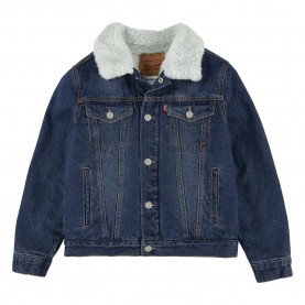яке,детски,якета,и,палта,levi's®,sherpa,trucker,jacket,blue