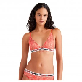 дамско,бельо,дамски,бикини,и,танкини,tommy,jeans,unlined,triangle,bra,pink