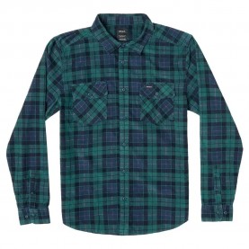 риза,с,дълъг,ръкав,детски,ризи,rvca,blues,walk,cord,long,sleeve,shirt,green,(hunter,green)