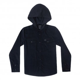 риза,с,дълъг,ръкав,детски,ризи,rvca,husker,long,sleeve,shirt,black