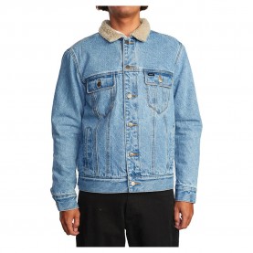 яке,мъжки,якета,rvca,waylon,denim,jacket,blue