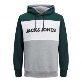 суичър,мъжки,пуловери,jack,&,jones,logo,hoodie,pine,grove,(green)