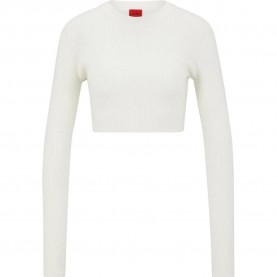 блуза,дамски,пуловери,дамски,плетени,дрехи,hugo,sriby,10246252,01,sweater,white,(open,white)