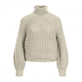 блуза,дамски,пуловери,дамски,плетени,дрехи,jack,&,jones,kelvy,chunk,knit,high,neck,sweater,jjxx,white