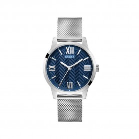 часовник,часовници,guess,campbell,watch,silver