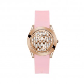 часовник,часовници,guess,clarity,watch,pink