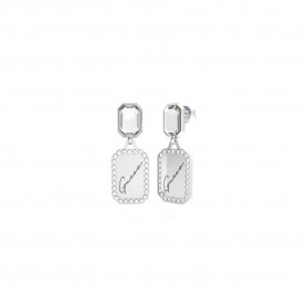 бижутерия,guess,crystal,tag,jube01132jwrht,earrings,silver,(silver)