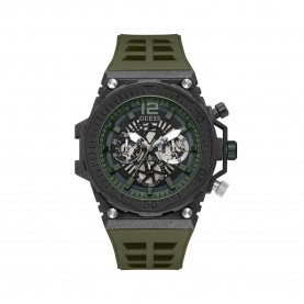 часовник,часовници,guess,exposure,watch,green