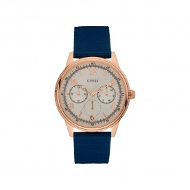 часовник,часовници,guess,gents,aviator,watch,blue