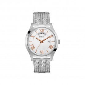 часовник,часовници,guess,gents,metropolitan,watch,silver