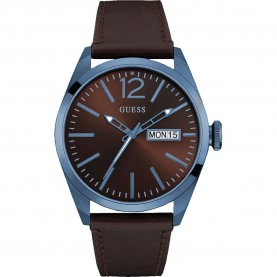 часовник,часовници,guess,gents,vertigo,watch,brown