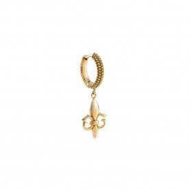 бижутерия,guess,knight,flower,jume01327jwagt,earrings,golden,(gold)