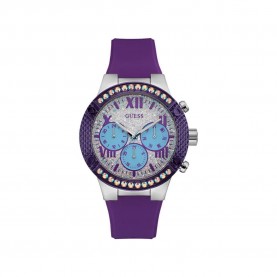 дамски,часовник,часовници,guess,ladies,sport,steel,watch,purple