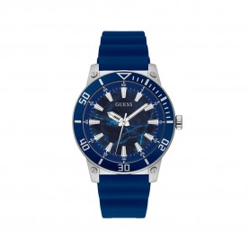 часовник,часовници,guess,quartz,watch,blue