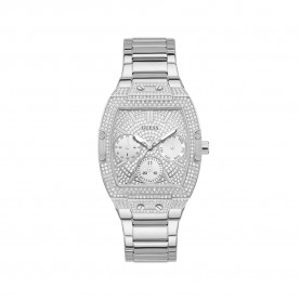 часовник,часовници,guess,raven,watch,silver