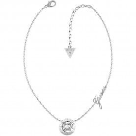 бижутерия,guess,solitaire,jubn01459jwrht,necklace,silver,(silver)