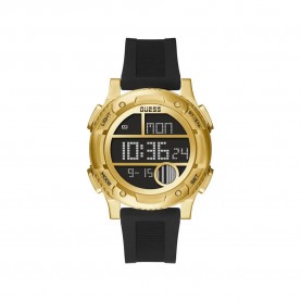 часовник,часовници,guess,zip,watch,golden,(black)