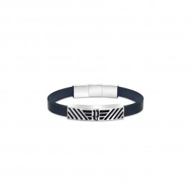 бижутерия,police,peagb2211701,bracelet,black,(blue)