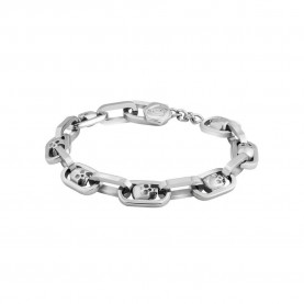 бижутерия,police,pejgb2008902,bracelet,silver,(silver)