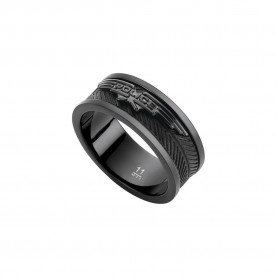бижутерия,police,pj.26401rsub,ring,black,(black)